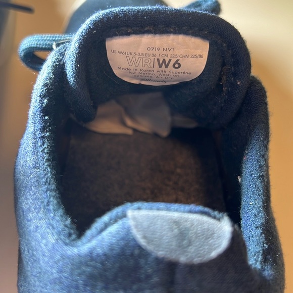 Allbirds Blue Women Wool Runners Comfort Shoe Size 6 - Picture 5 of 5